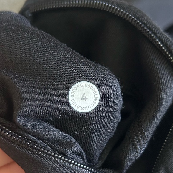 Lululemon City Sweat Crew - Black - Size 4 - Picture 4 of 7